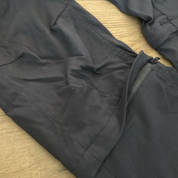 Prana dark grey pants with 2 lengths: full length or capris - Picture 3 of 10